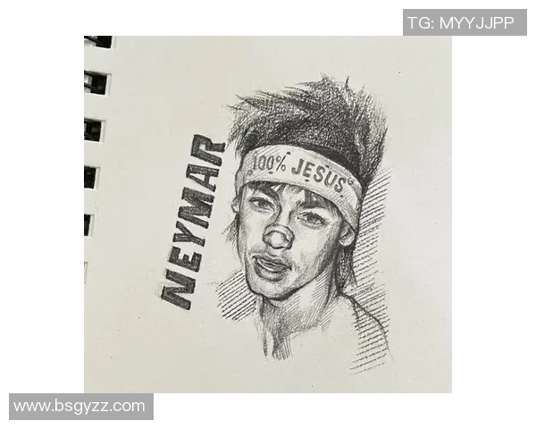 足球明星素描艺术展现球场魅力与个人风采的完美结合